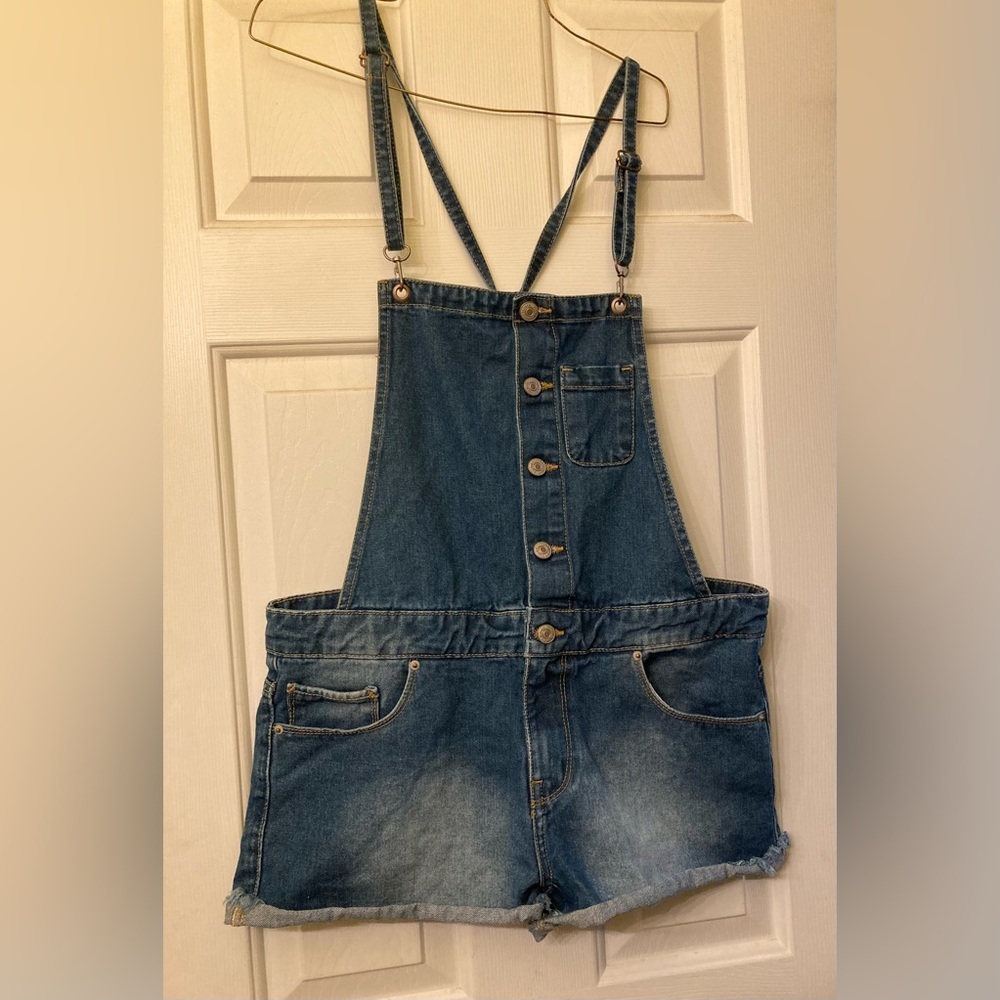 Forever 21 brand, size 29, denim bibs